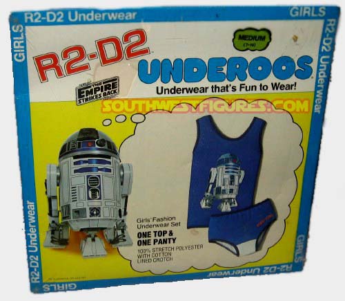 Vintage 1970s STAR WARS C-3PO Underoos Sealed Girls Underwear Size X-small  2-4 -  India